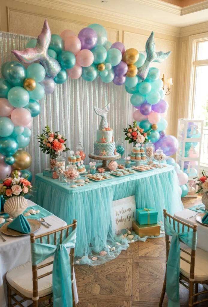Mermaid Under the Sea Theme
