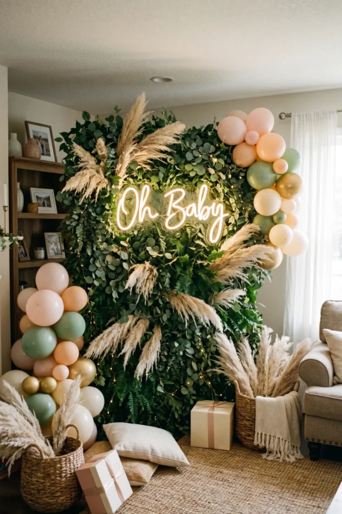 Neon "Oh Baby" Signage