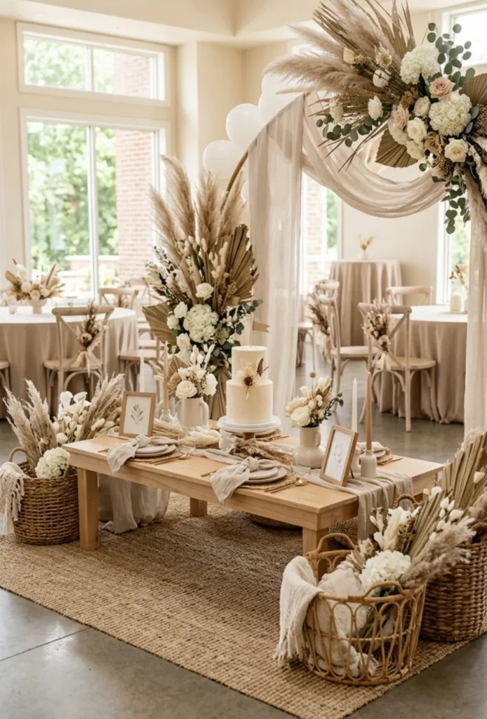 Neutral Beige and White Minimal Decor
