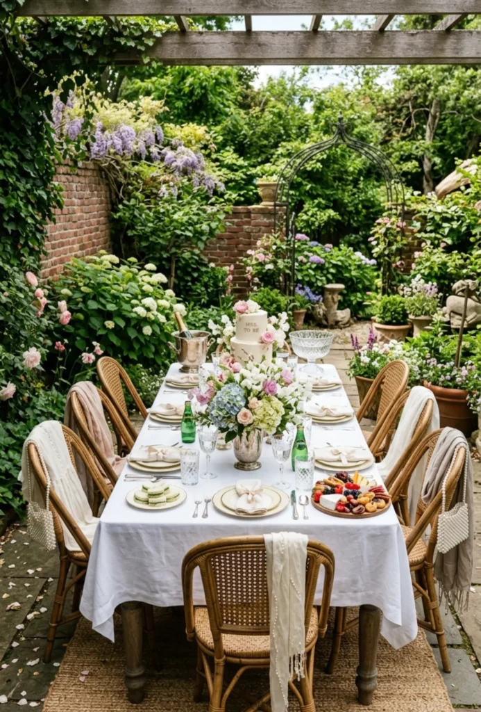 "Old Money" Garden Party Brunch