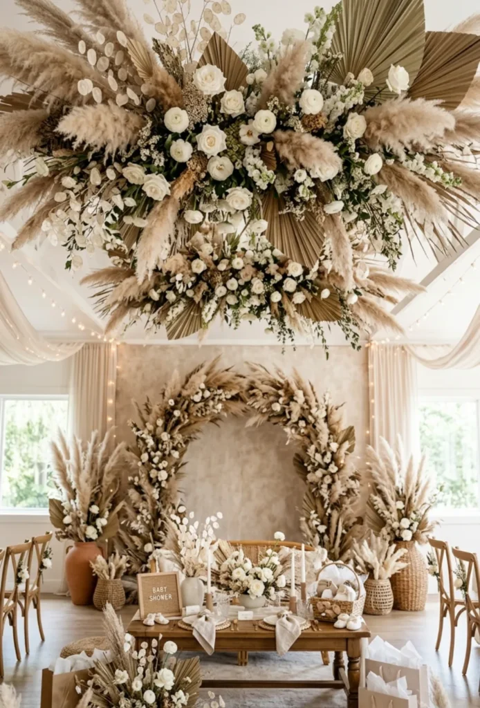 Pampas Grass Floral Installations