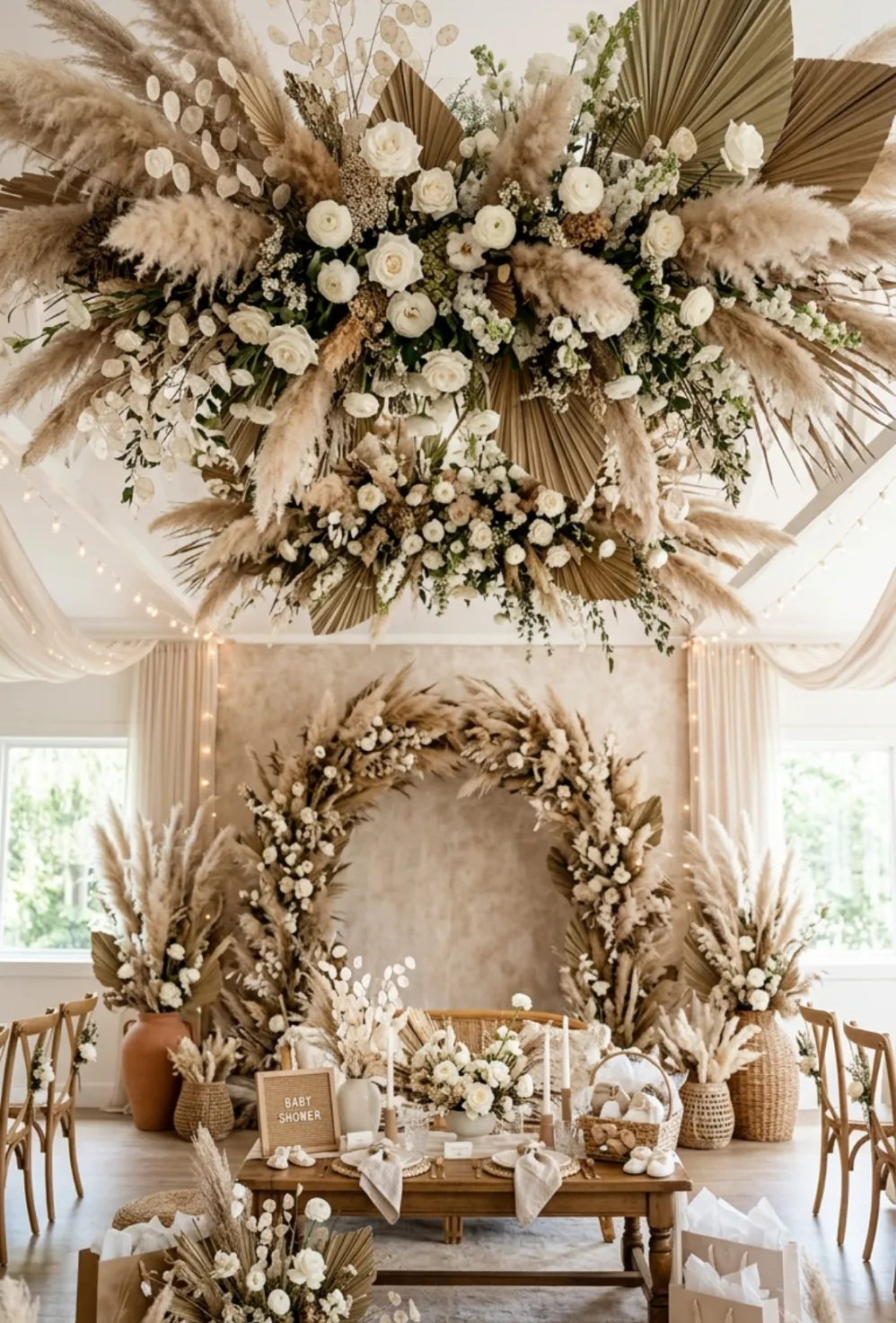 Pampas Grass Floral Installations