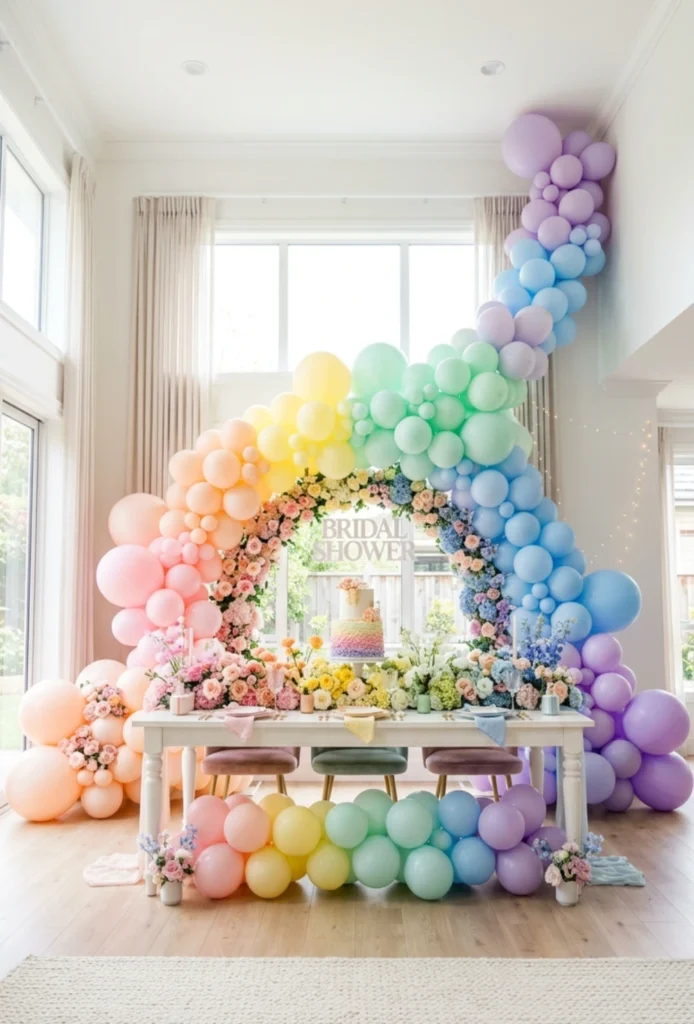 Pastel Rainbow Celebration Theme