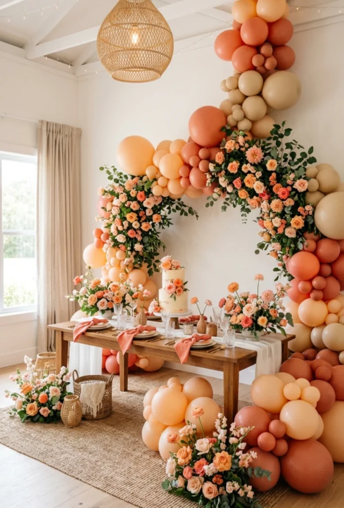 Peach & Coral Sunset Color Theme