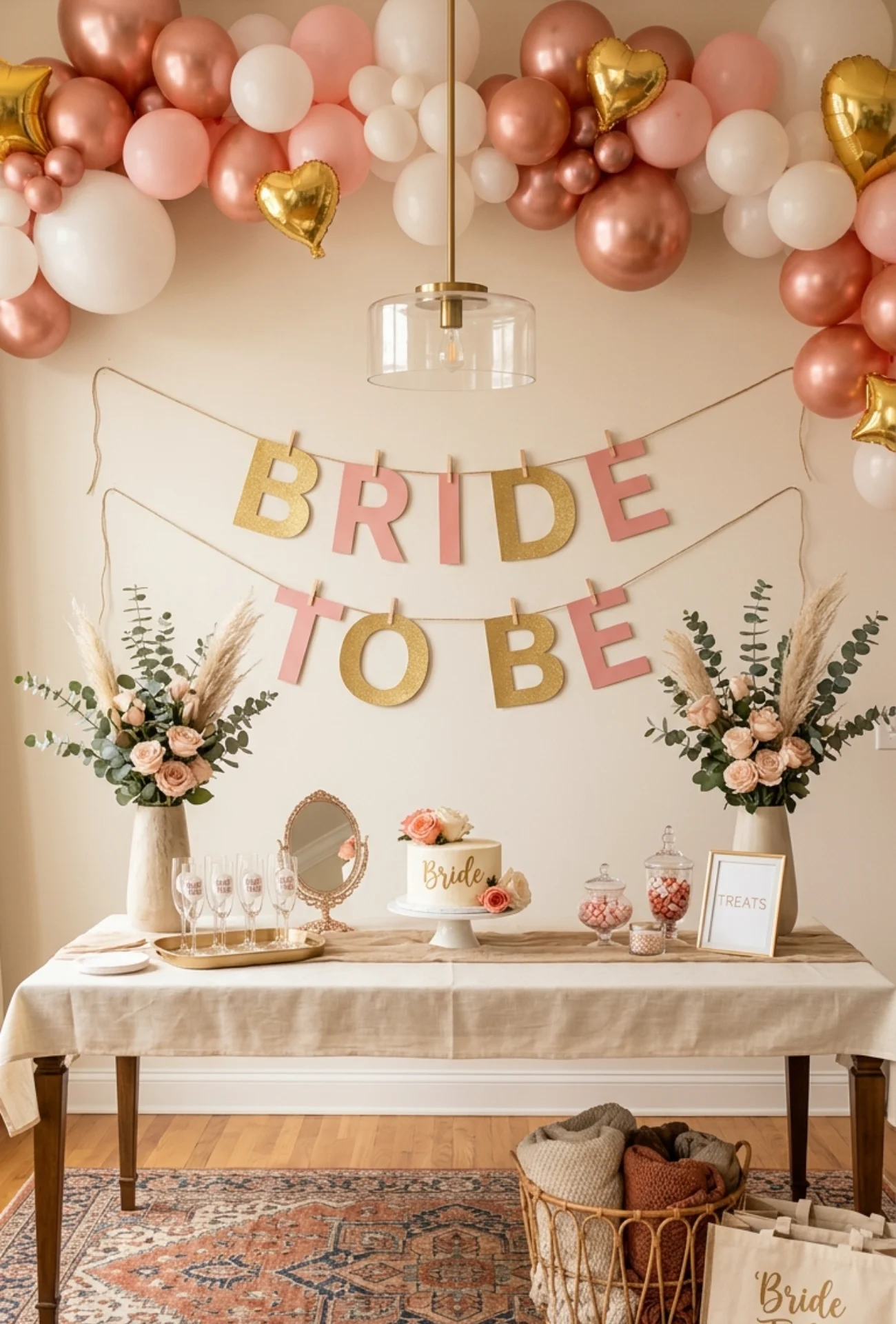 Personalized "Bride to Be" Banner