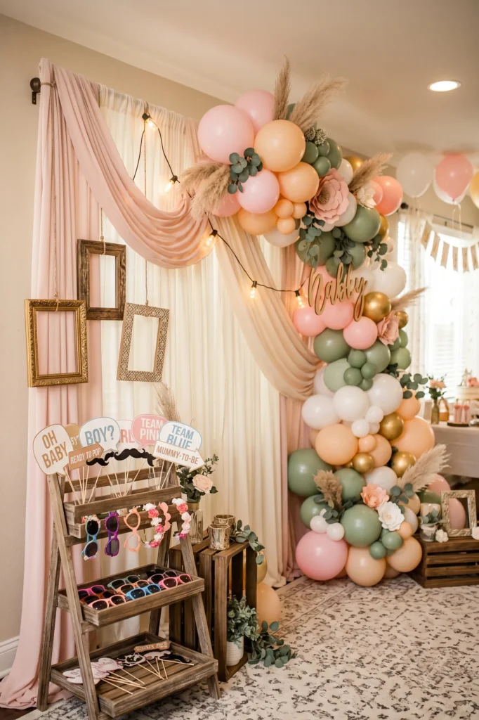 Photo Booth Corner with Props