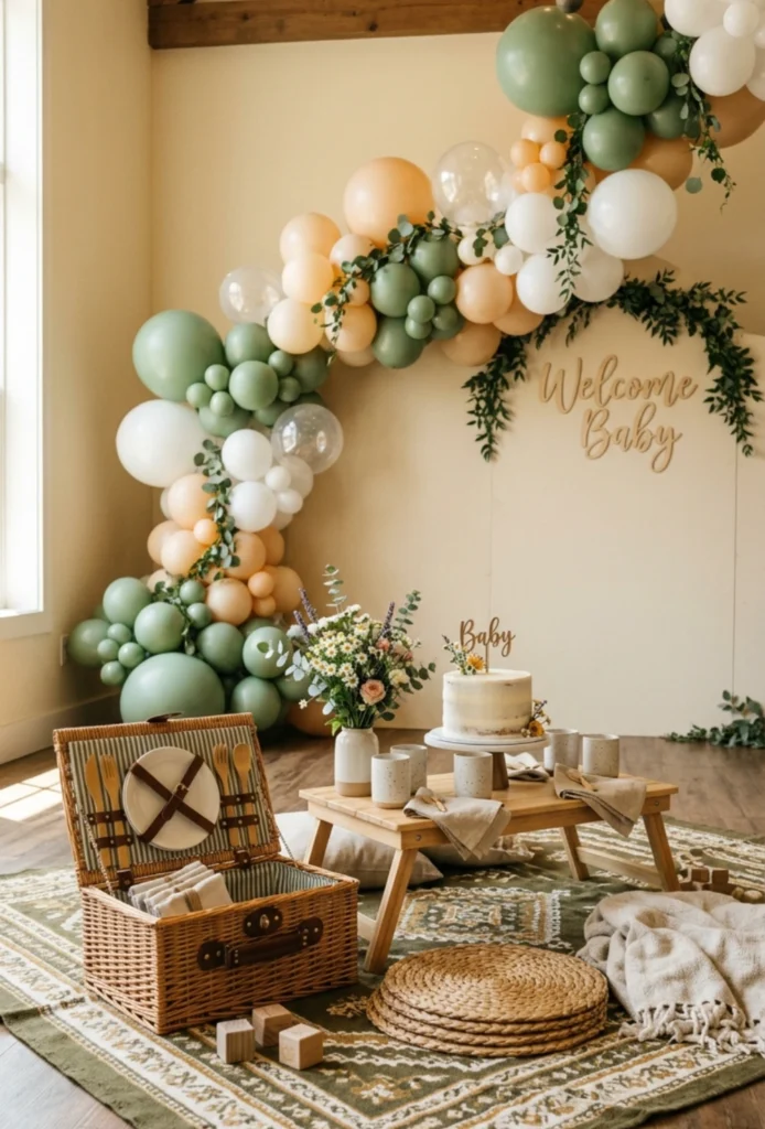Picnic Style Park Baby Shower
