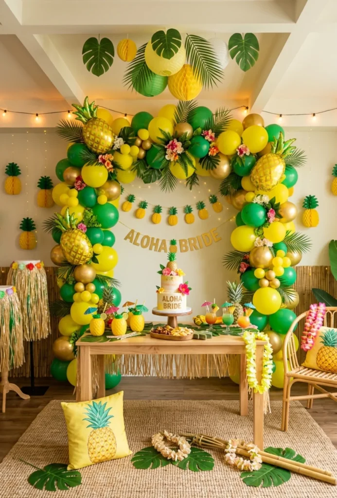 Pineapple Paradise Luau Theme