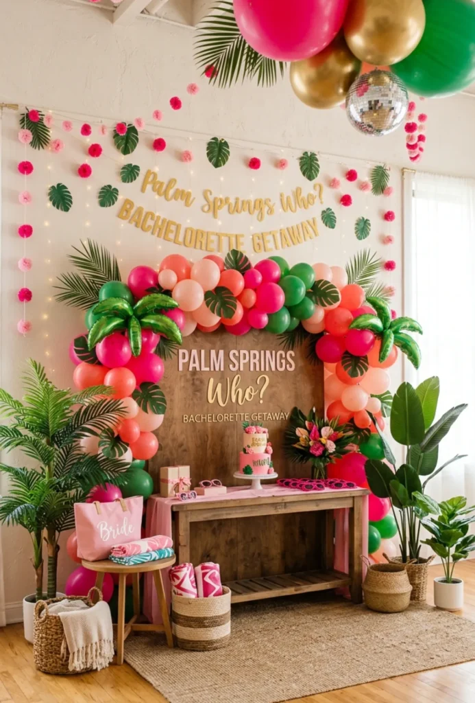 Pink Palm Paradise Party