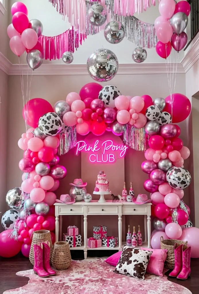  Pink Pony Club Cowgirl Theme