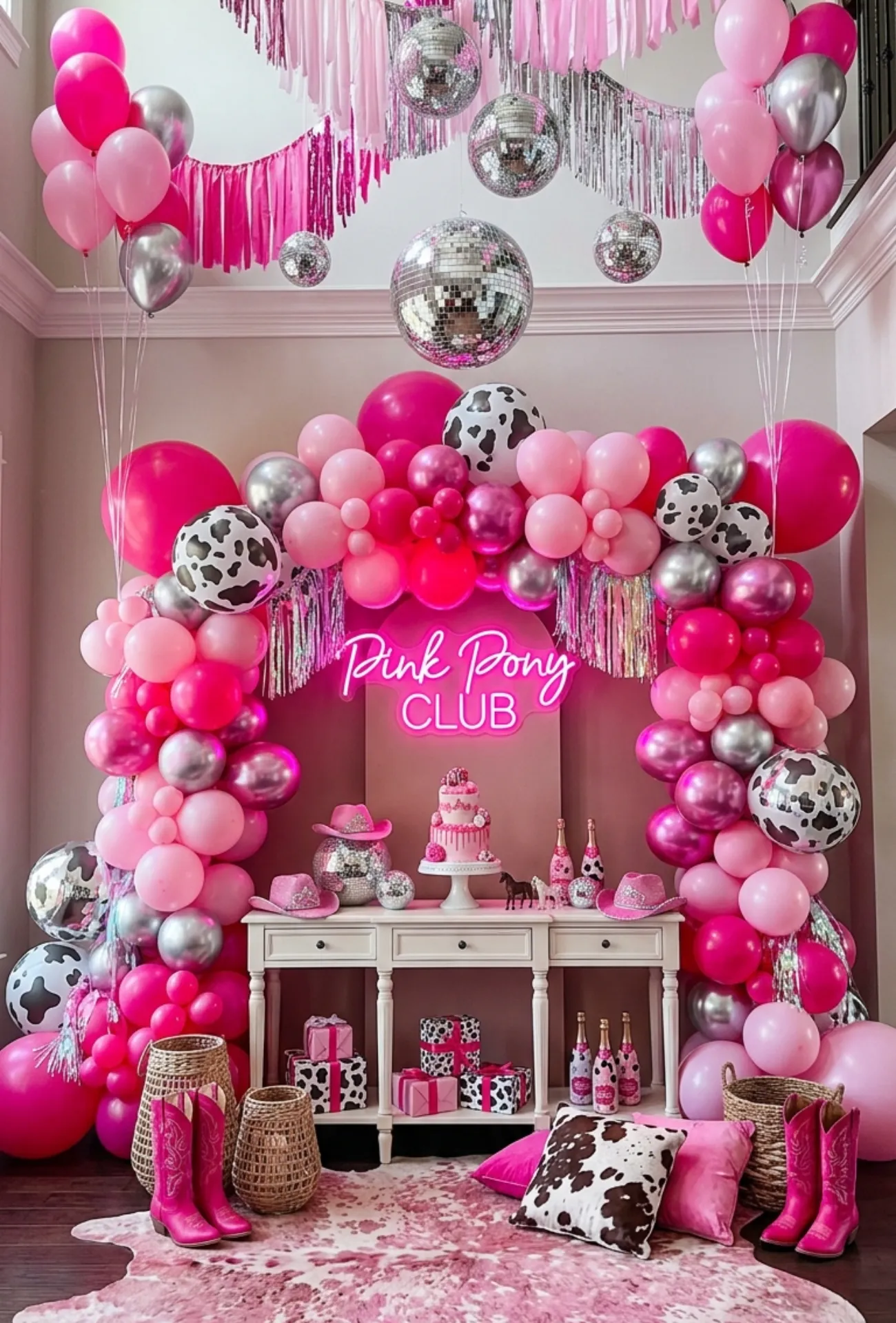 Pink Pony Club Cowgirl Theme