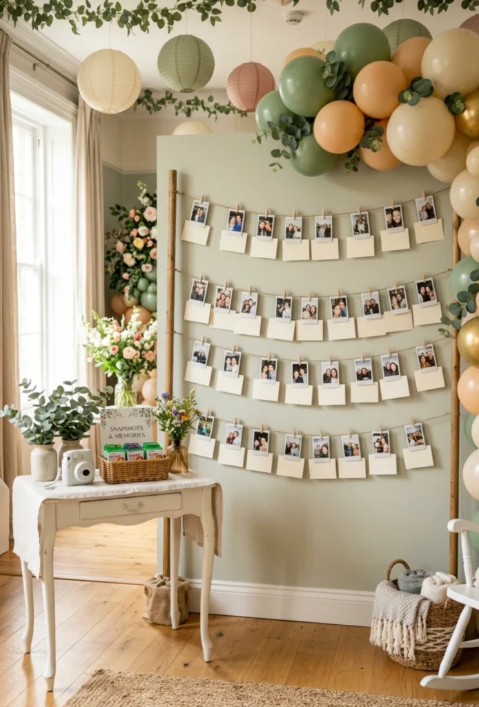 Polaroid Memory Wall