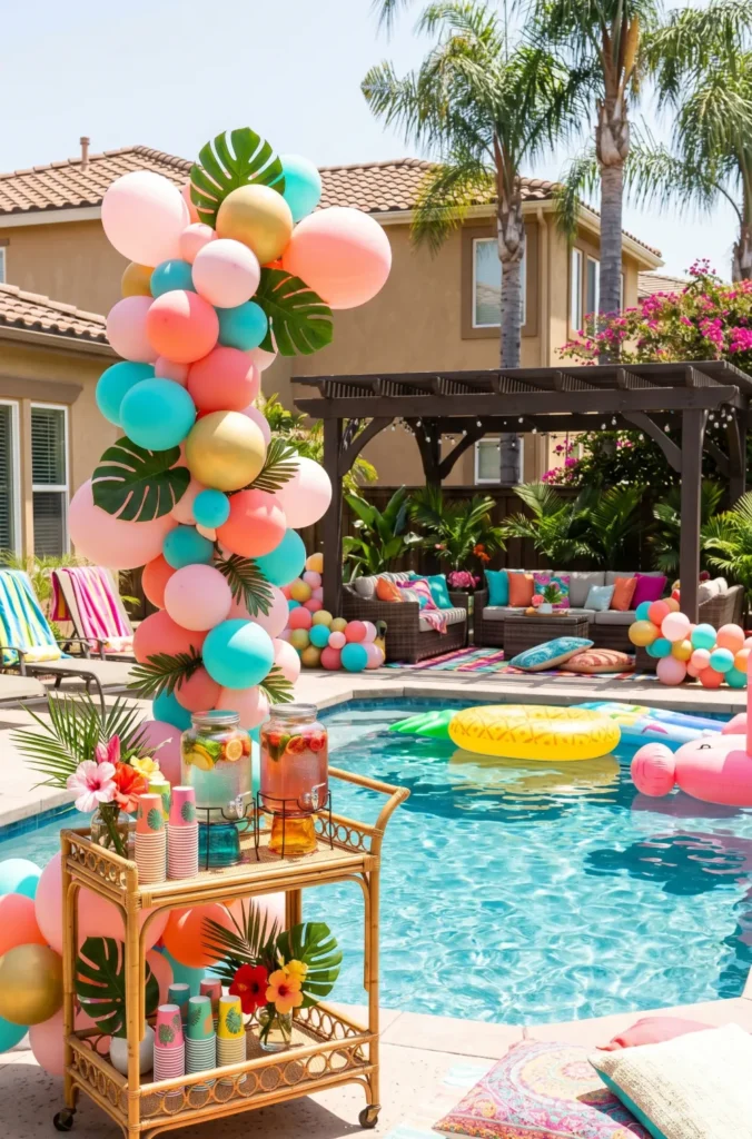 Poolside Baby Shower Celebration