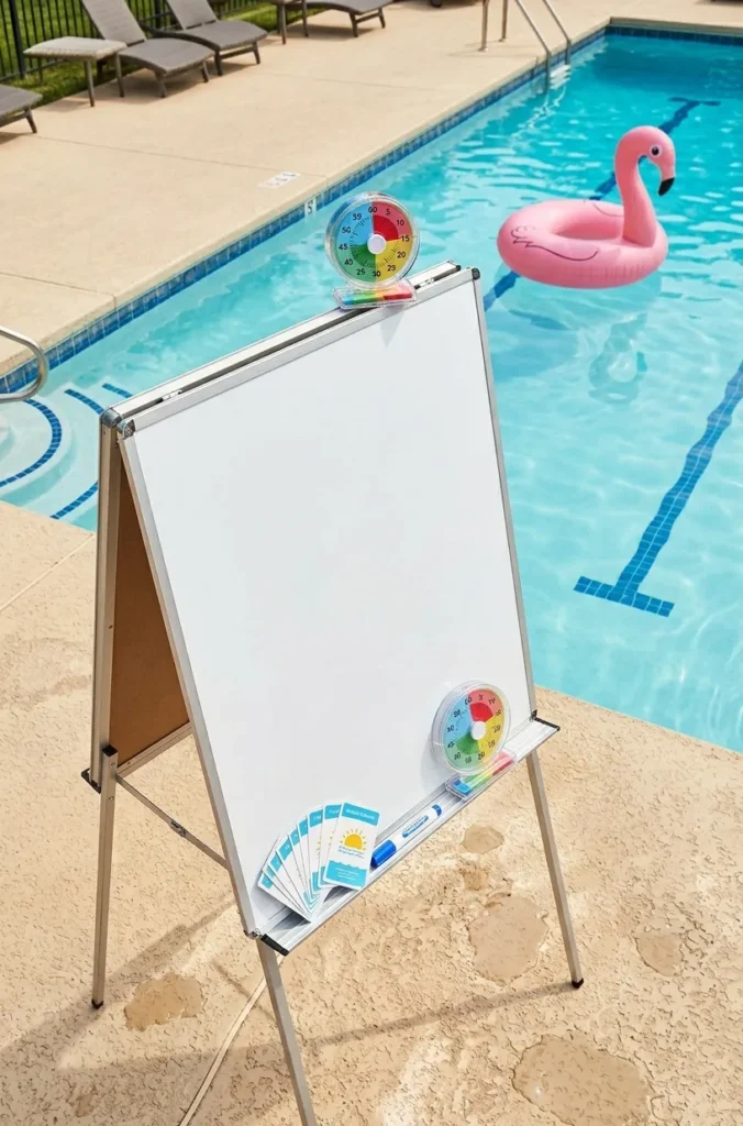 Poolside Pictionary Challenge