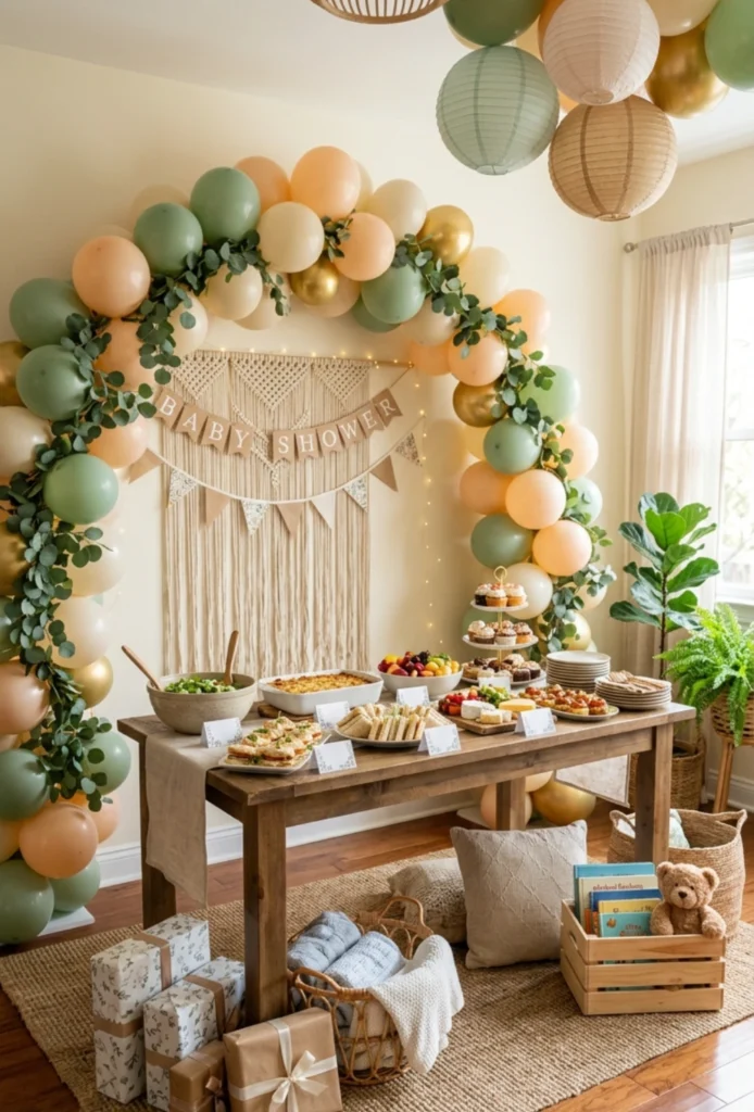 Potluck Style Intimate Baby Shower