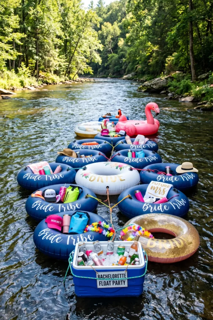 River Tubing Float Party Day