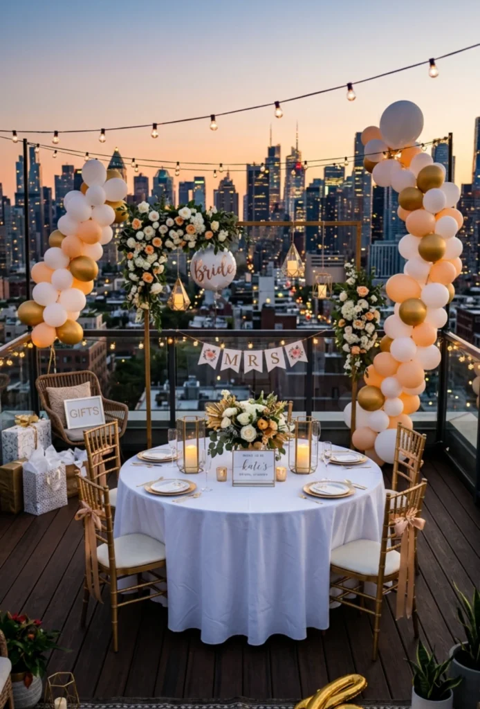 Rooftop Skyline Summer Celebration