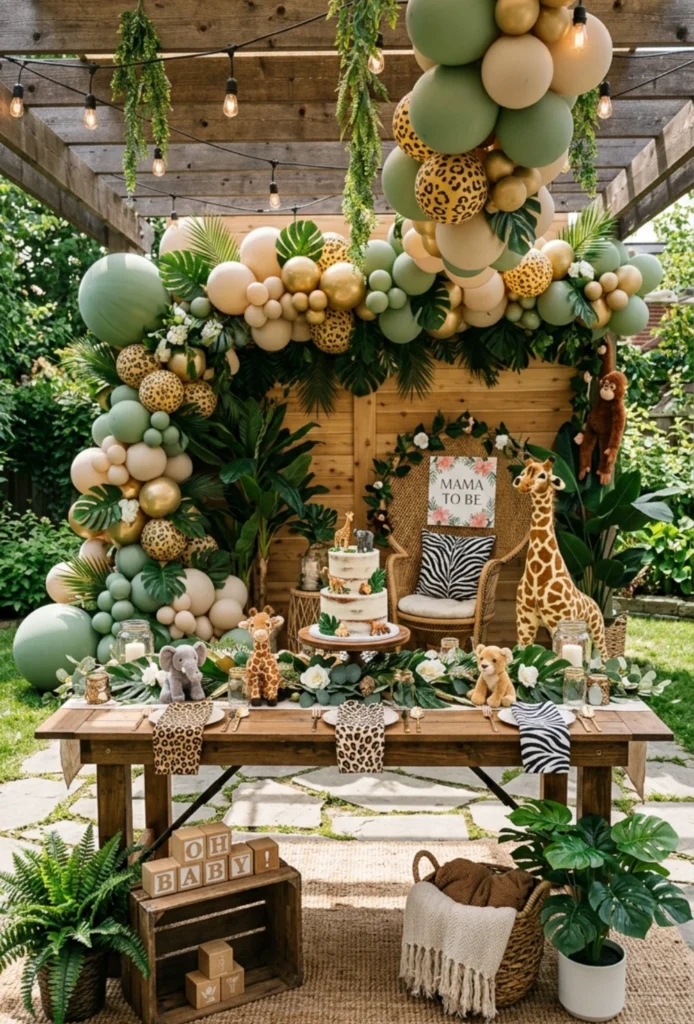 Safari Jungle Backyard Theme