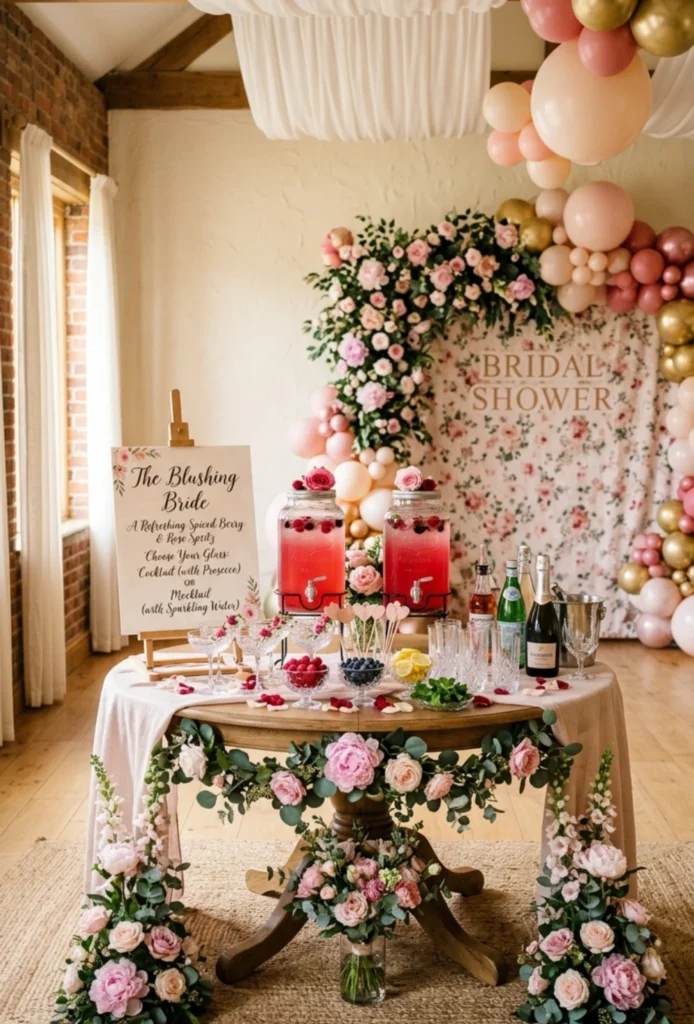 Signature Bride Cocktail/Mocktail Station