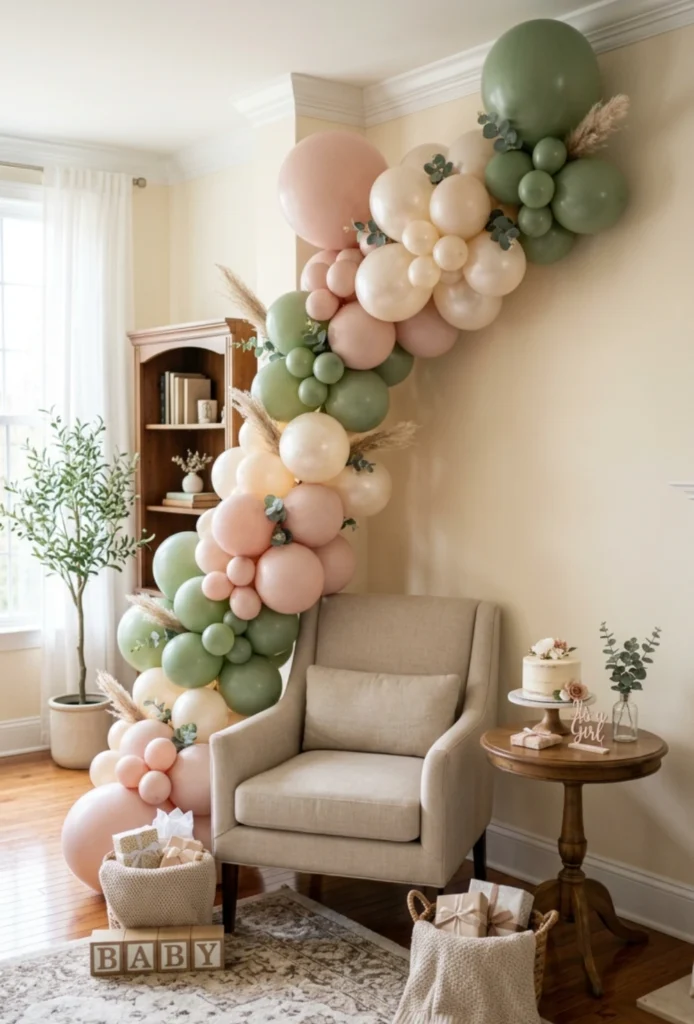 Small Balloon Garland Corner