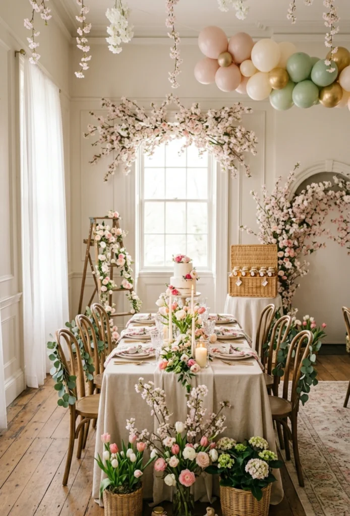 Spring Blossom Garden Theme