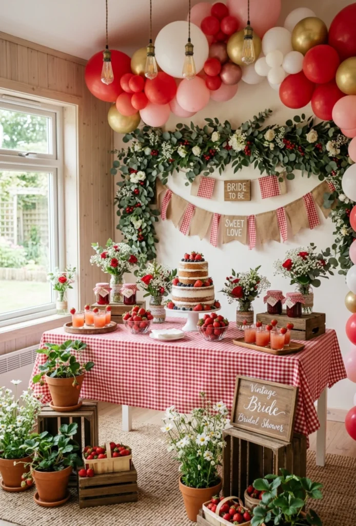 Strawberry Fields Sweet Summer Theme