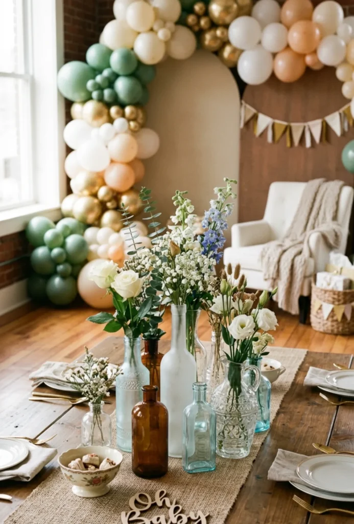 Thrifted Glass Vase Styling