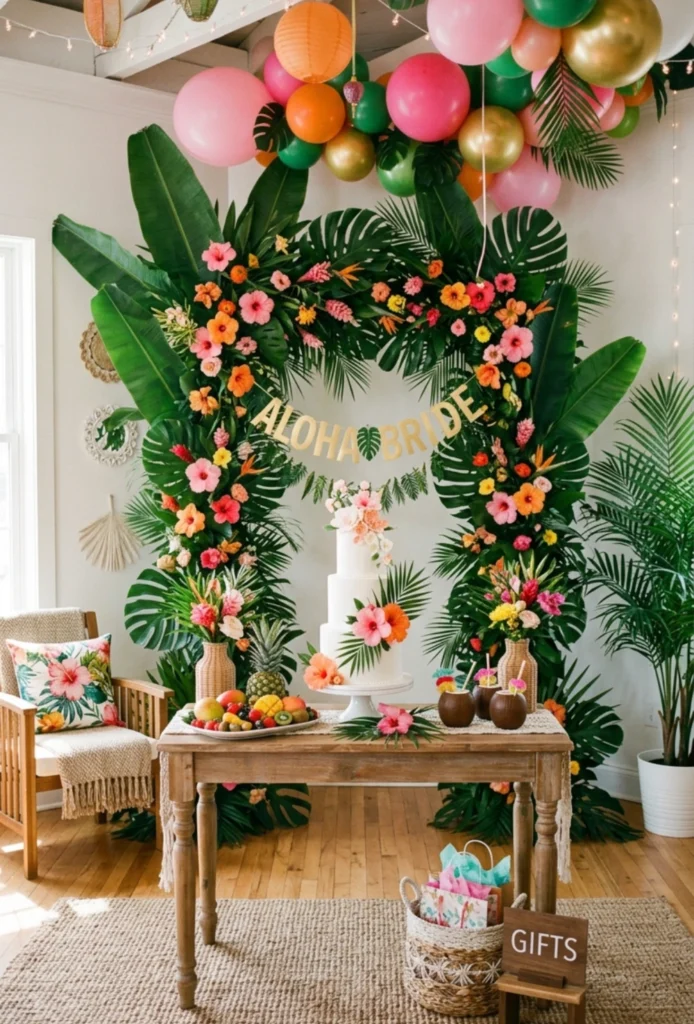 Tropical Paradise Bridal Shower