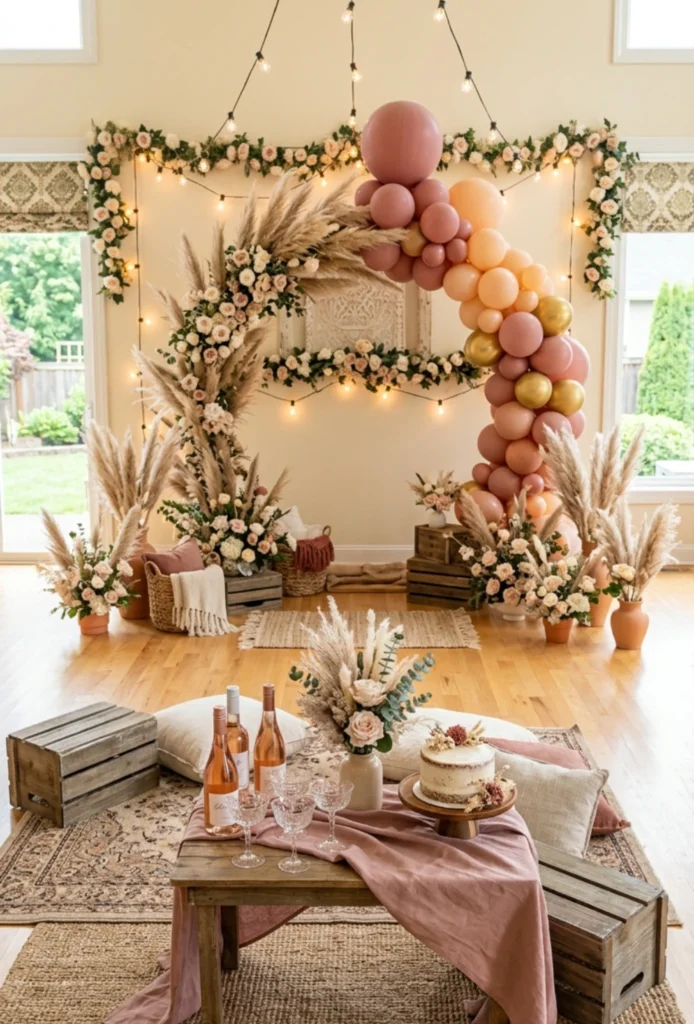 Vineyard Inspired Rosé Party Theme