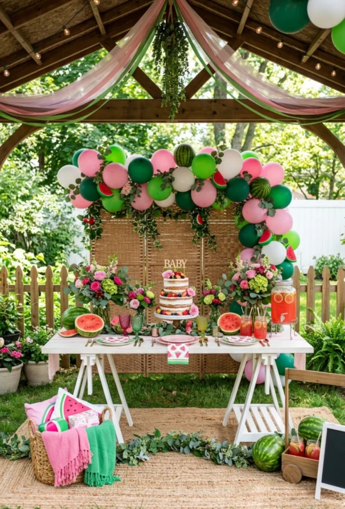 Watermelon Summer Picnic Theme
