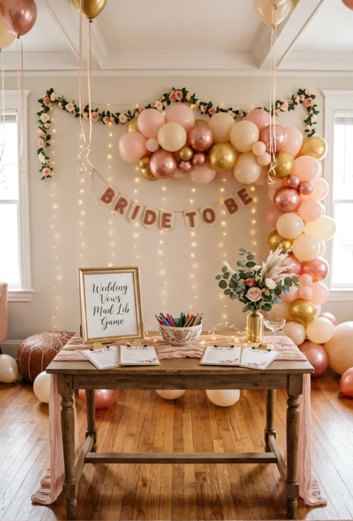 Wedding Vows Mad Lib Game