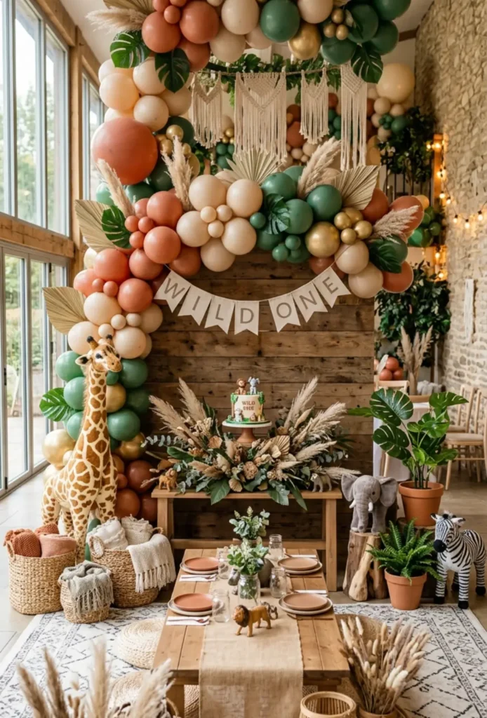 Wild One Safari Theme