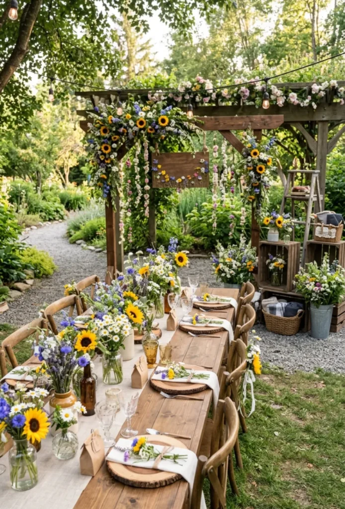 Wildflower Garden Baby Shower