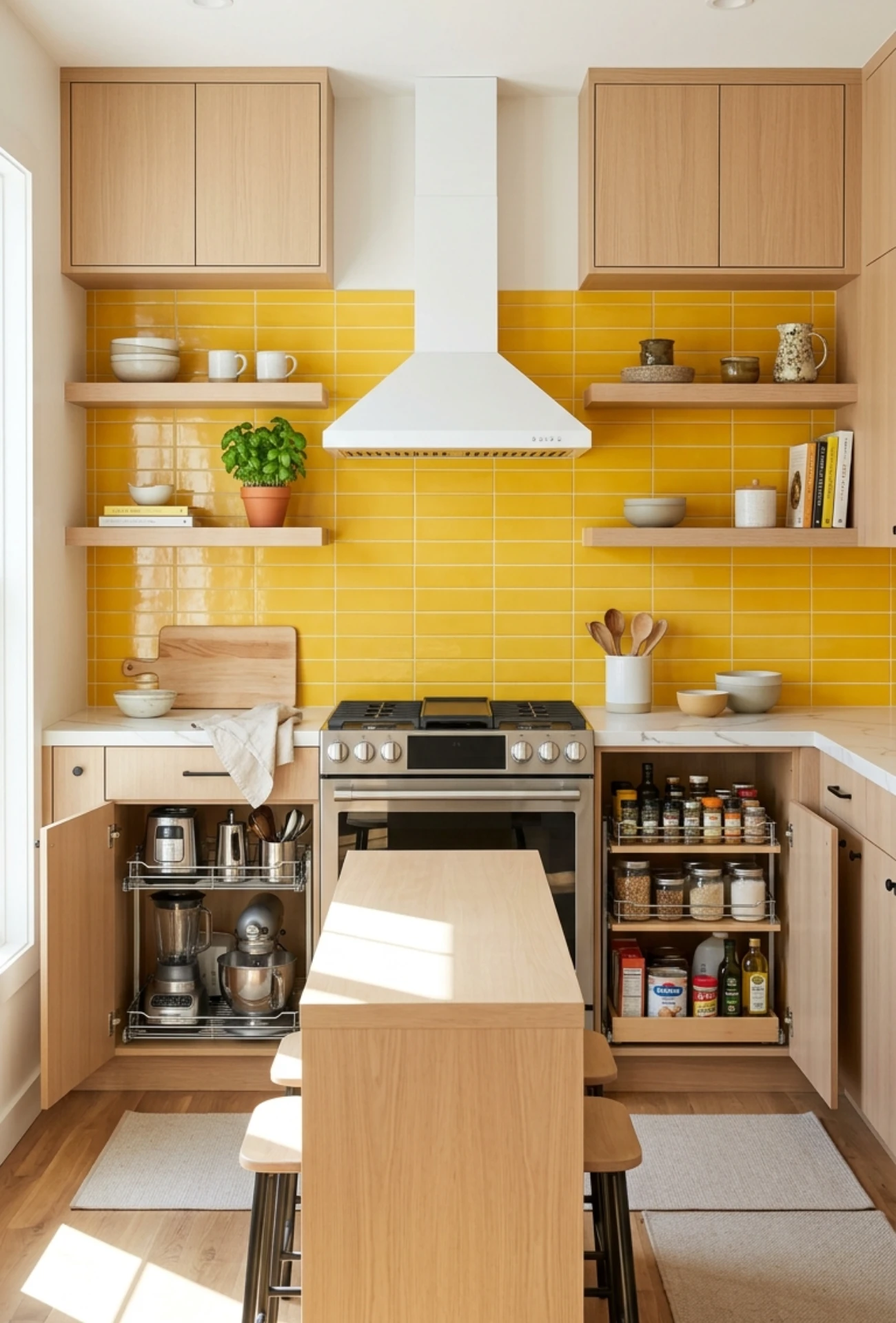 Add Pull-Out Storage Organizers