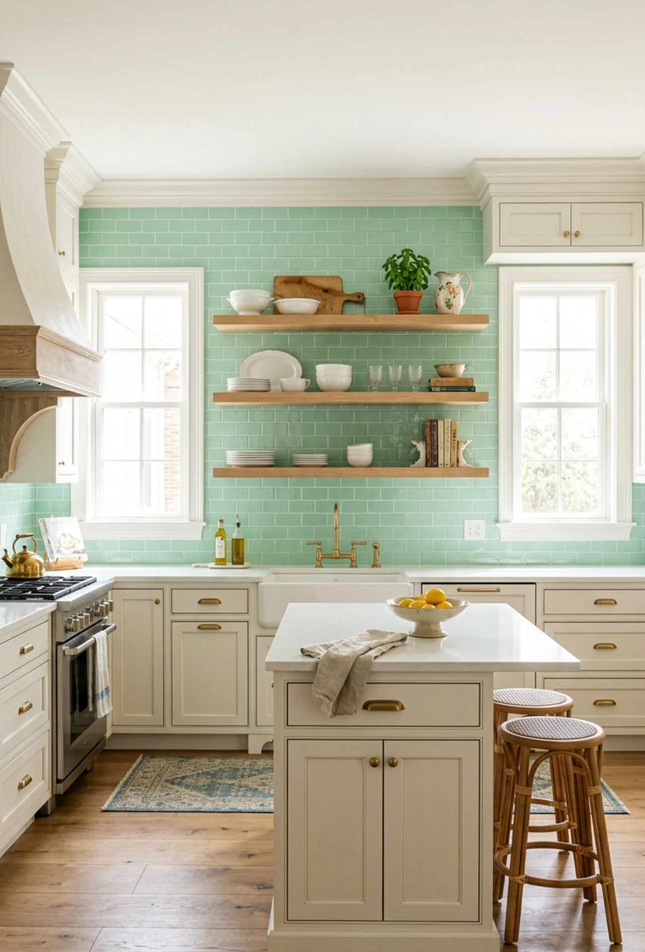 Add Simple Open Shelves