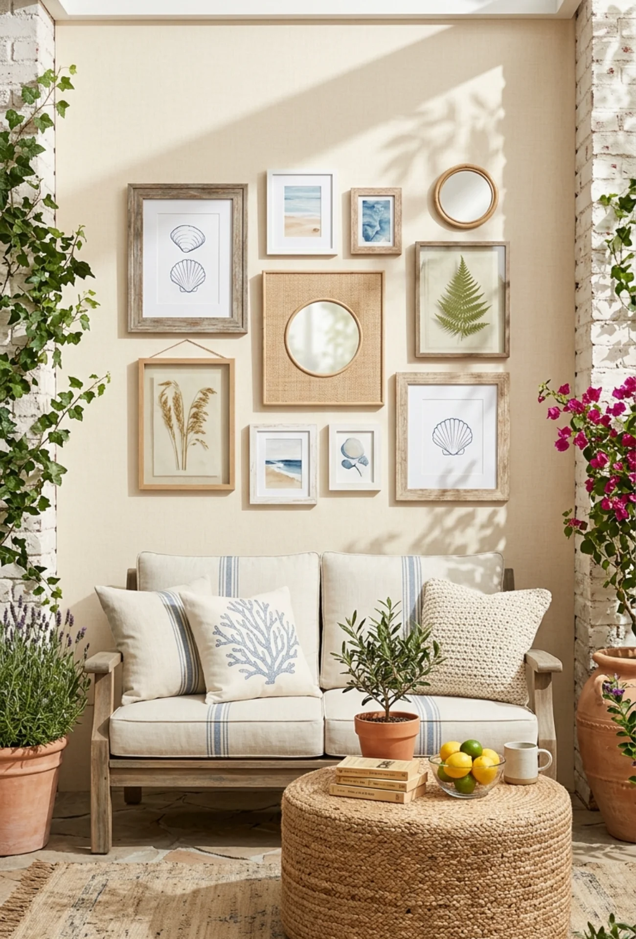 Affordable Coastal Wall Art Gallery Display