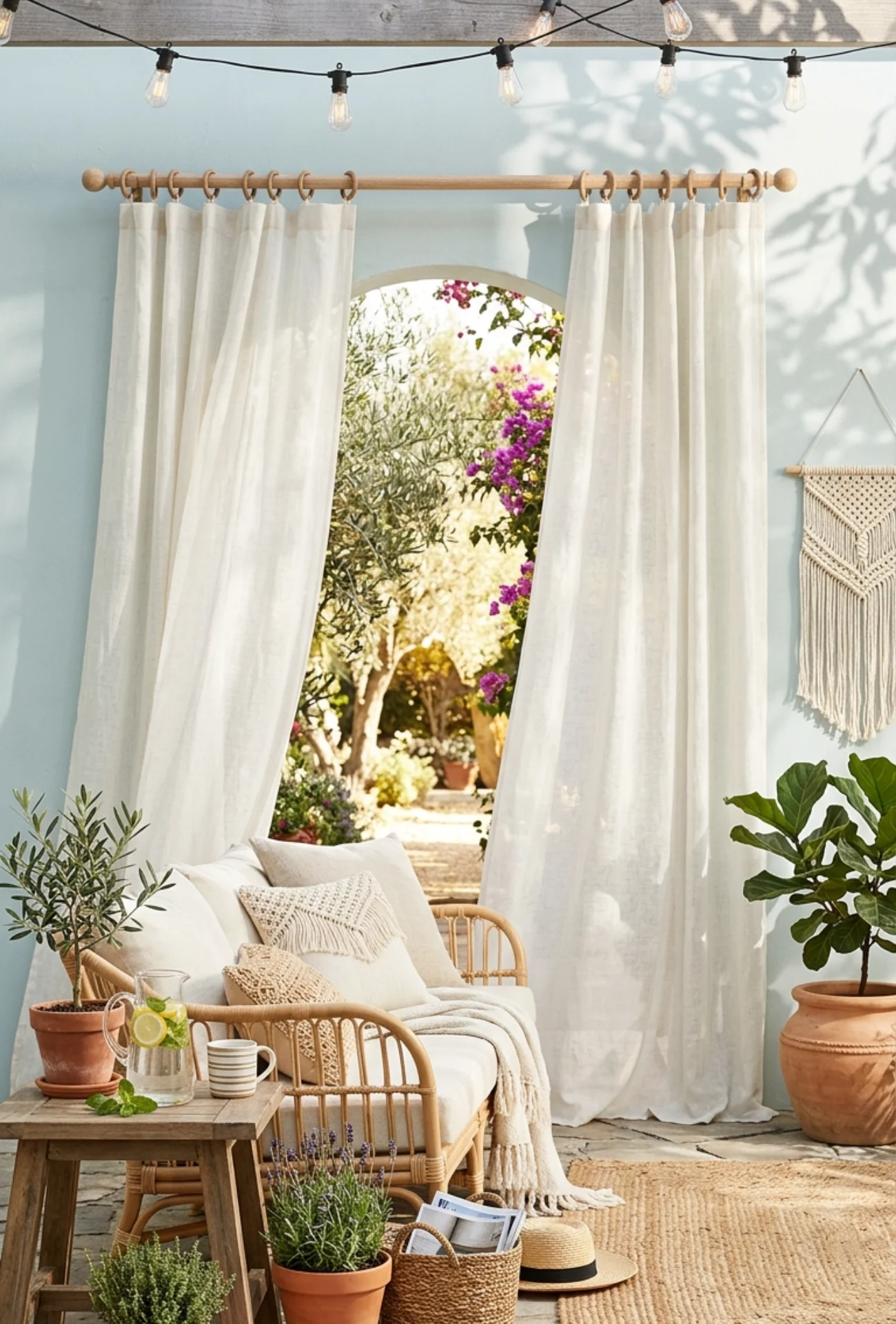 Breezy White Curtain Ideas