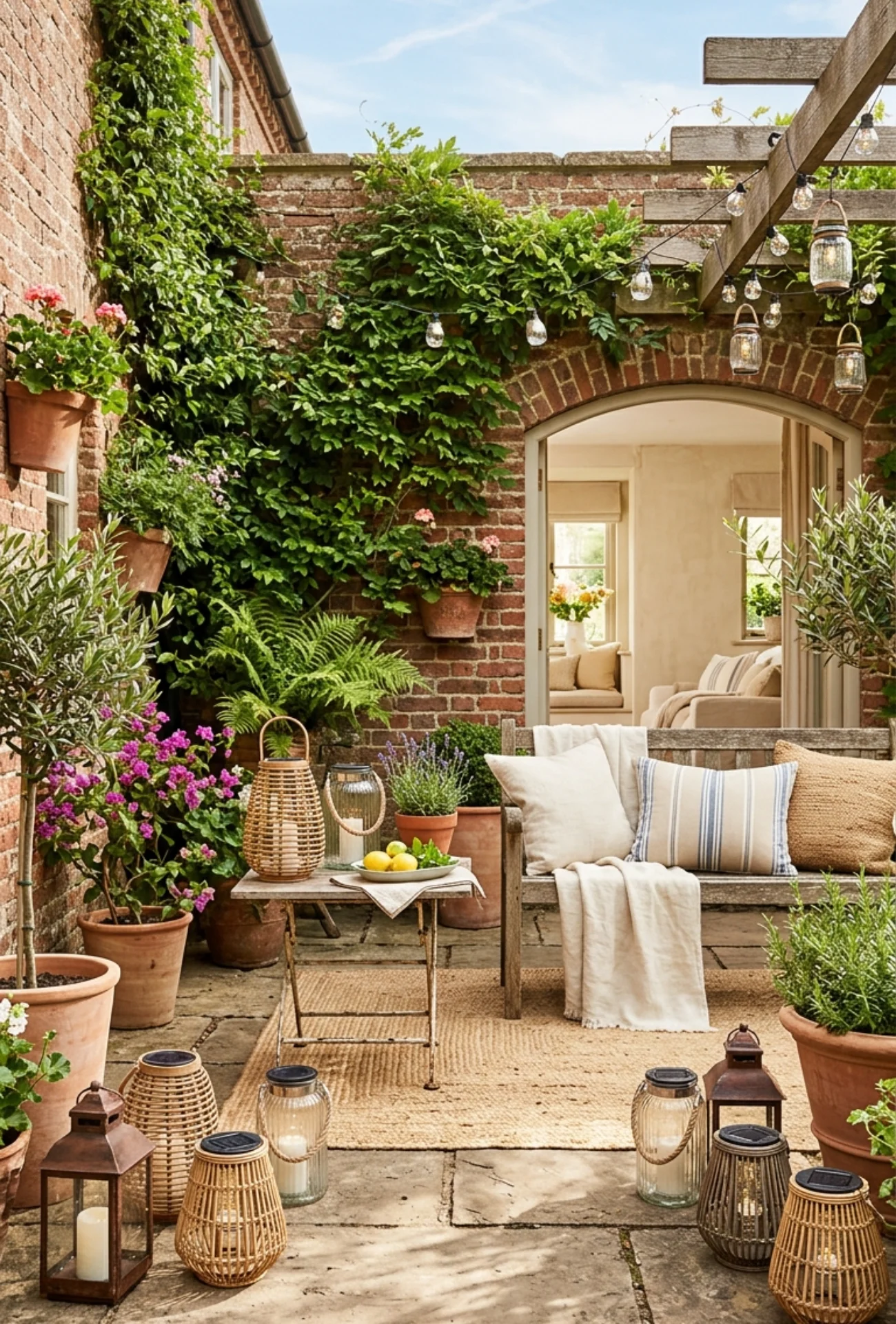 Budget-Friendly Outdoor Lantern Decor