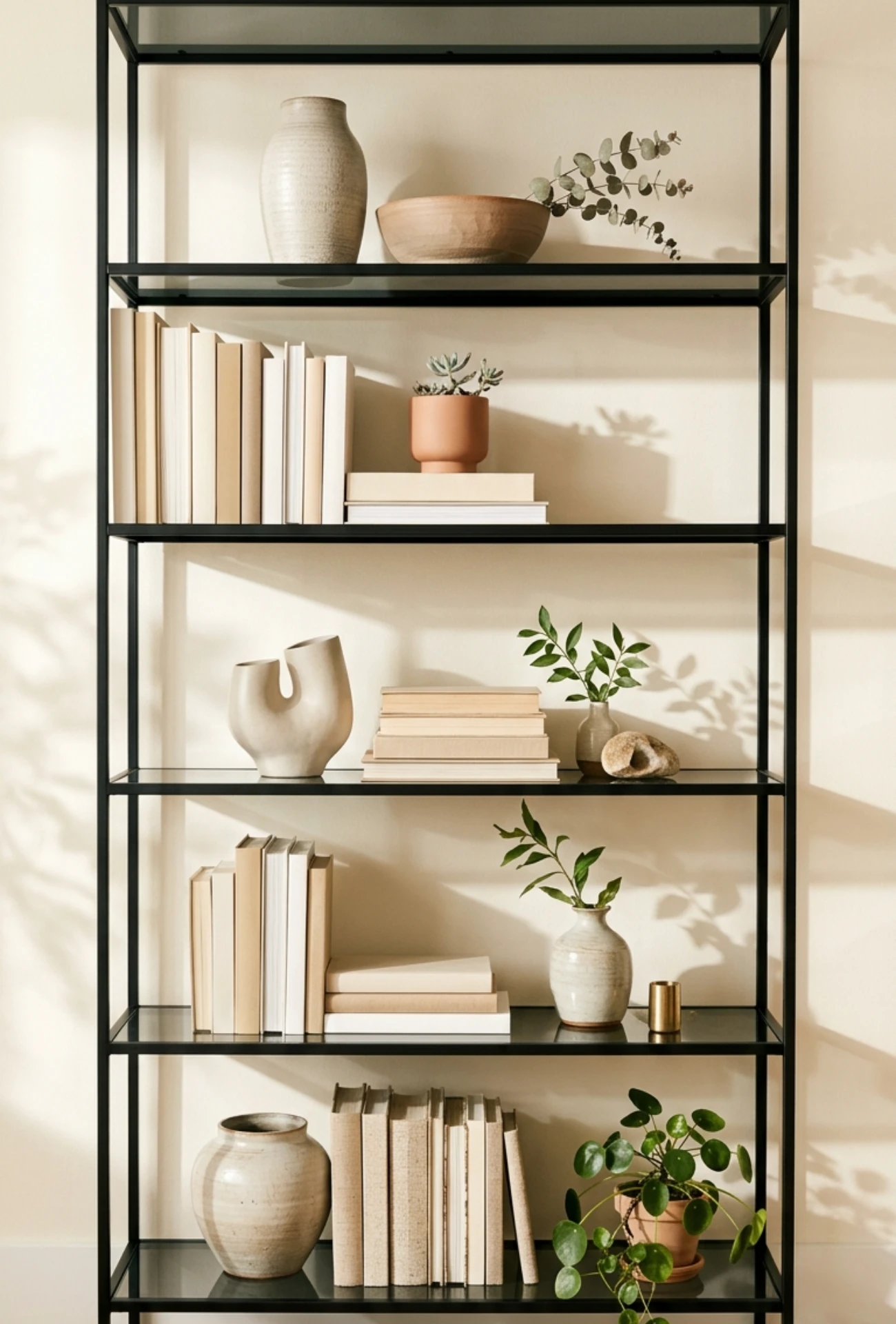 Ceramic Bookshelf Displays