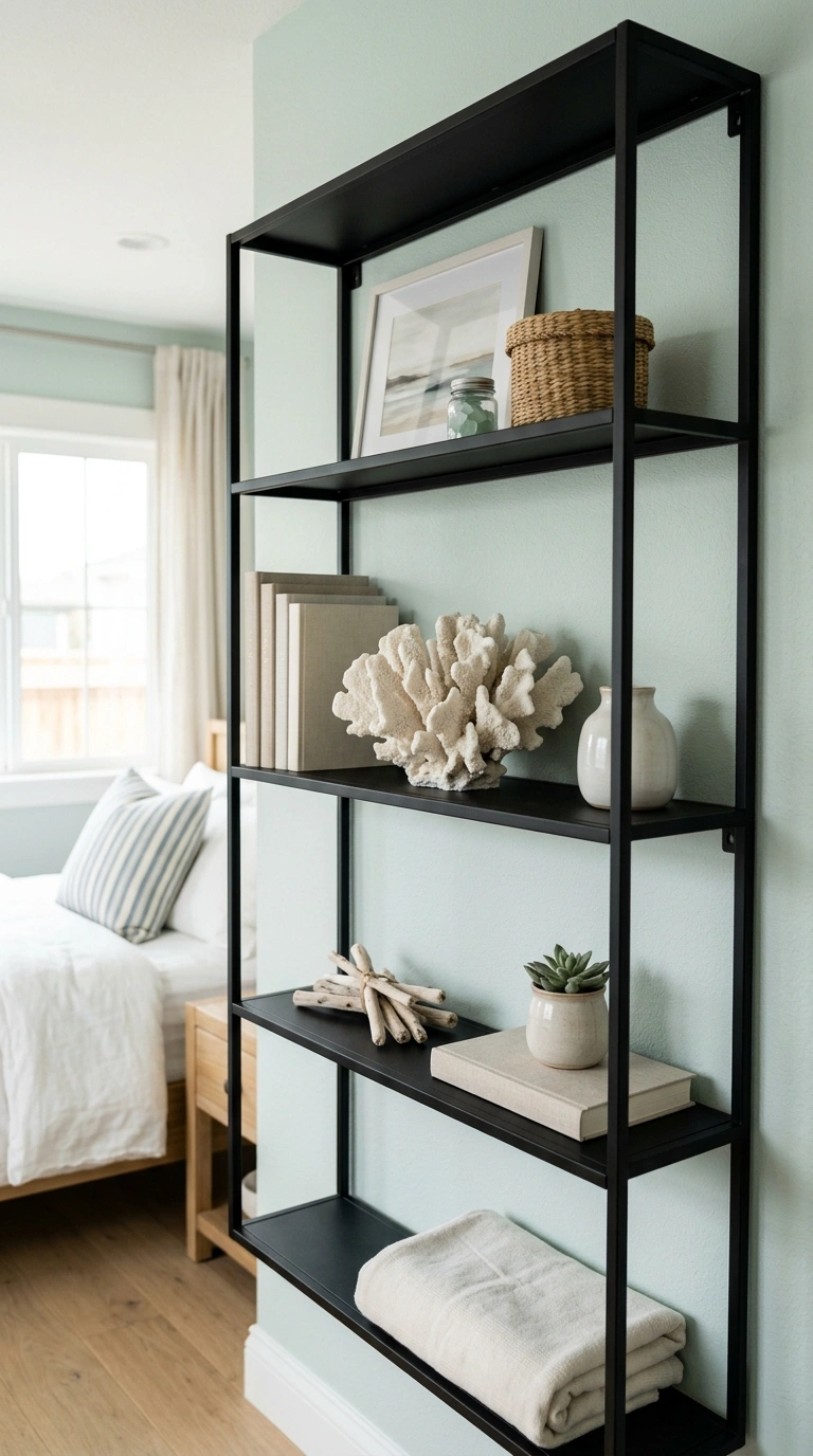 Coral Accent Decor Shelf