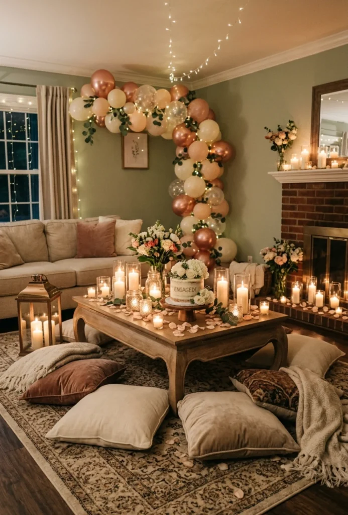 Cozy At Home Candlelight Celebration