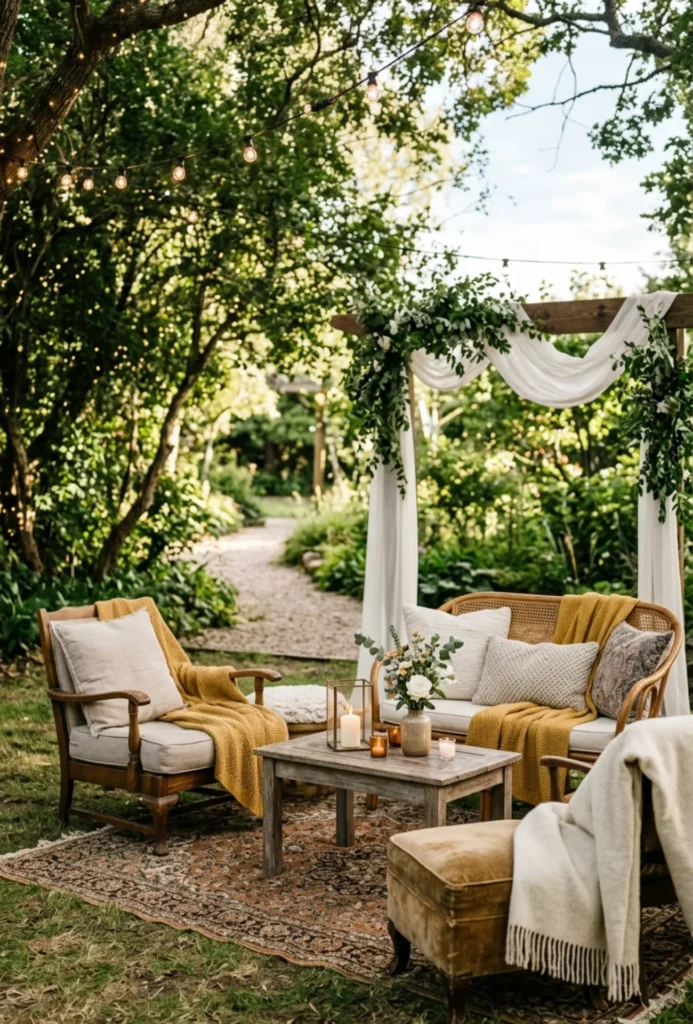 Cozy Lounge Seating Area