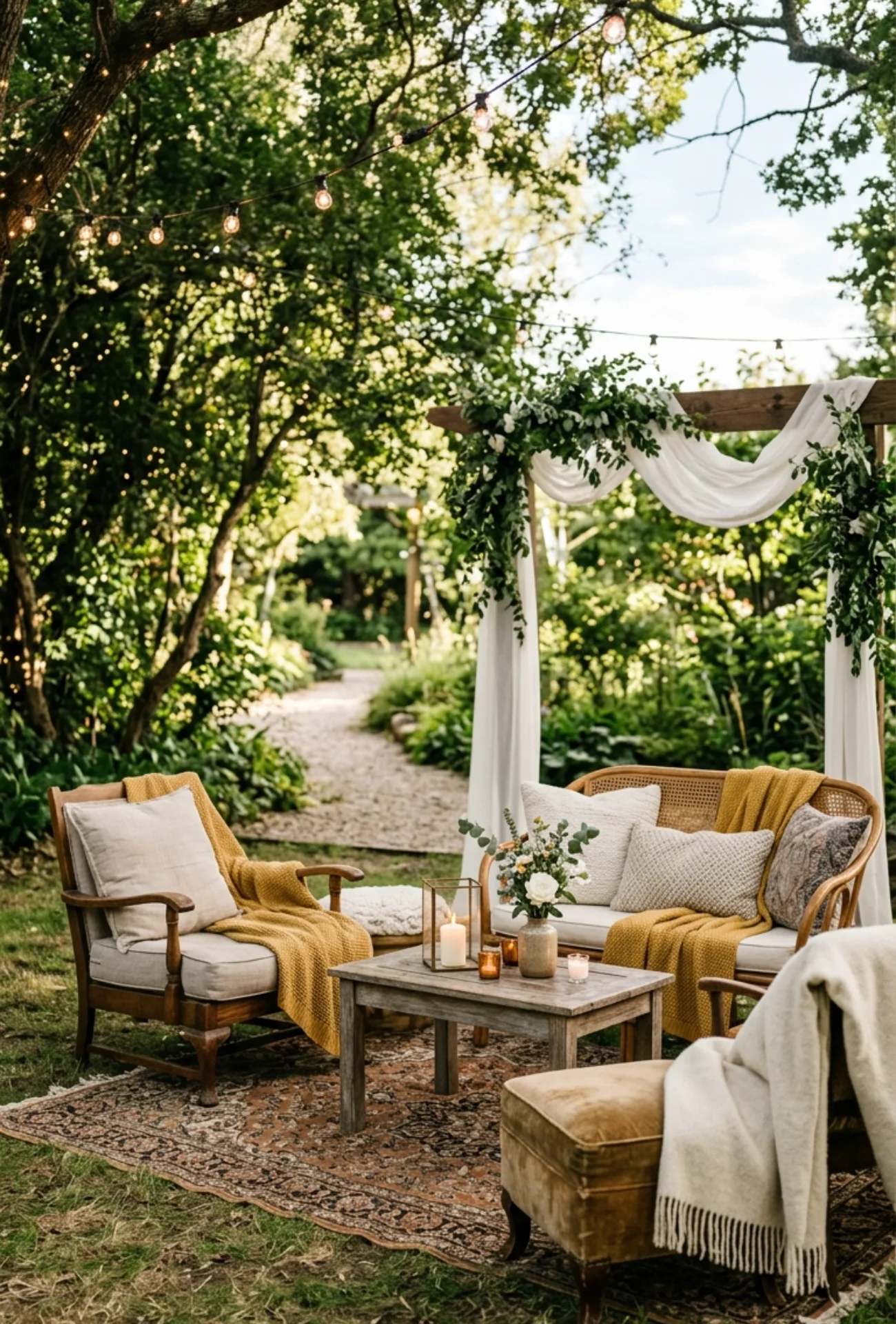 Cozy Lounge Seating Area