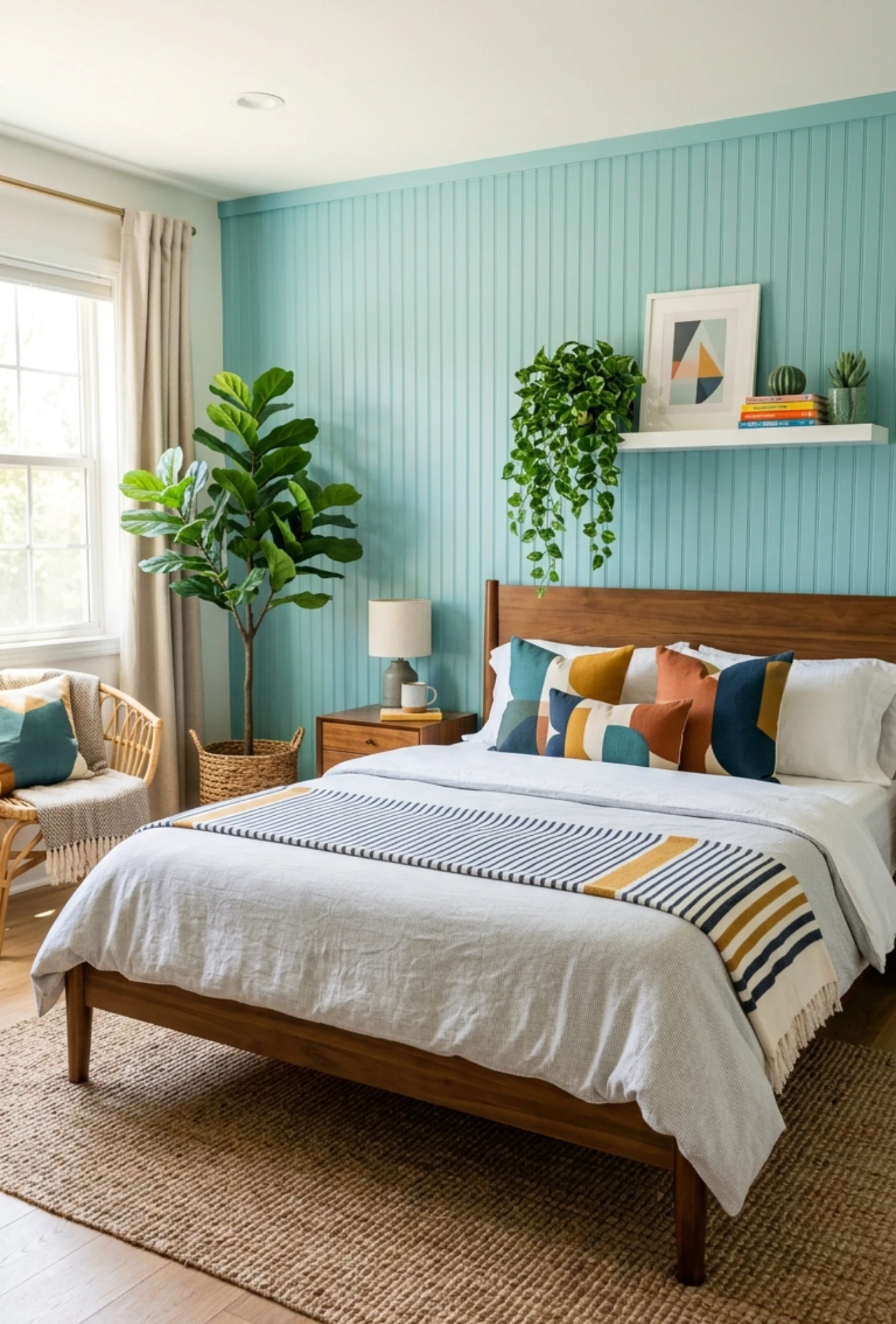 Decorate with Faux Plants and Greenery