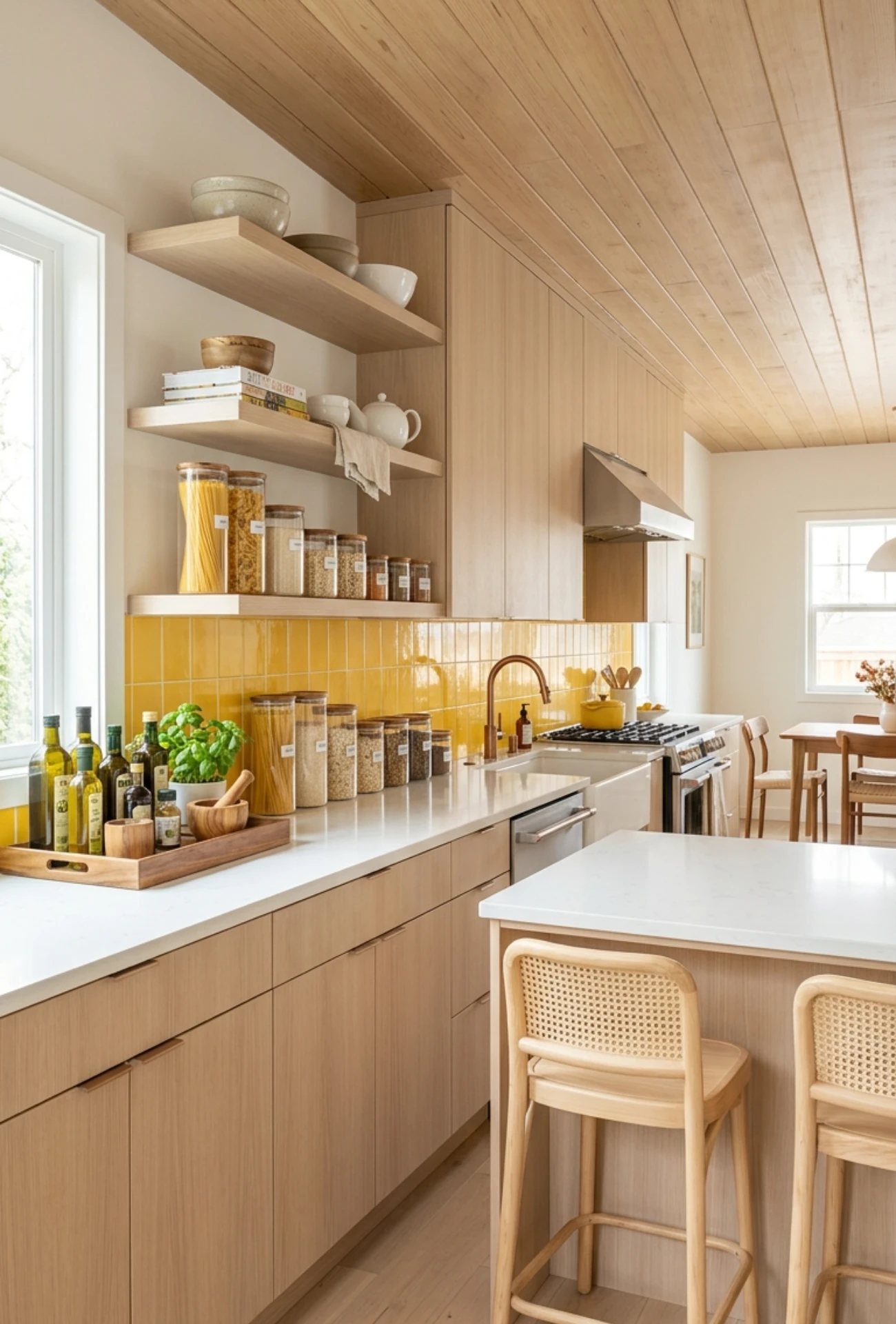 Decorate with Trays and Jars