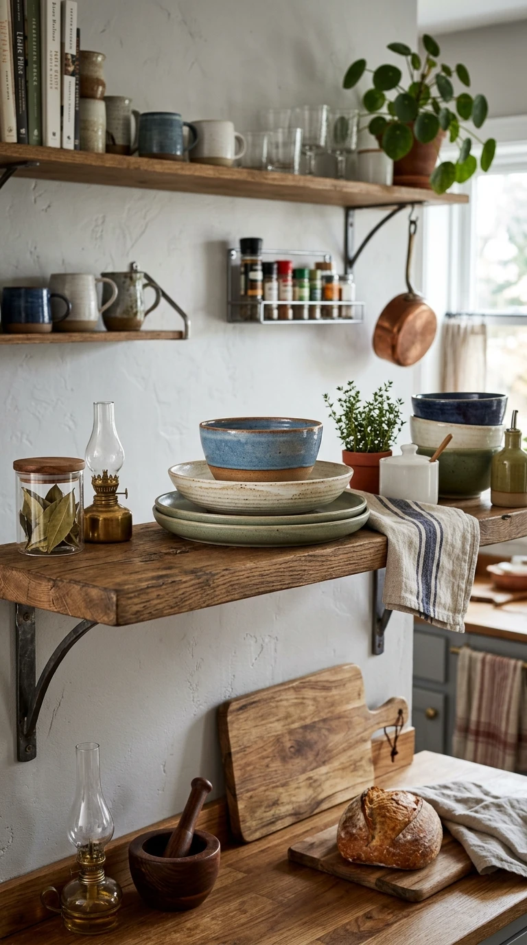 Decorative Bowl and Plate Stacking