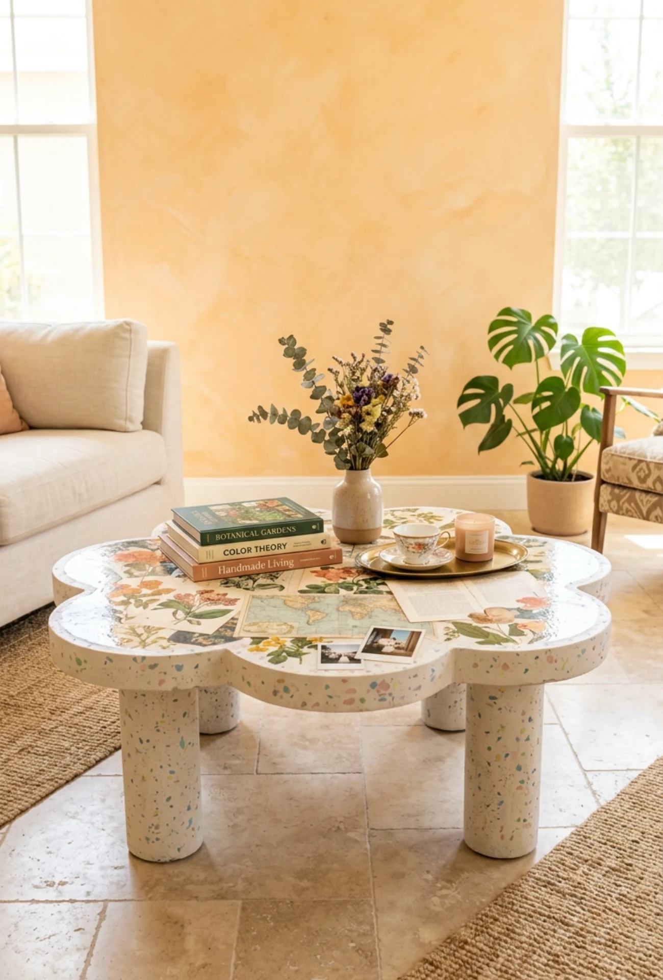 Decoupage Art Tabletop
