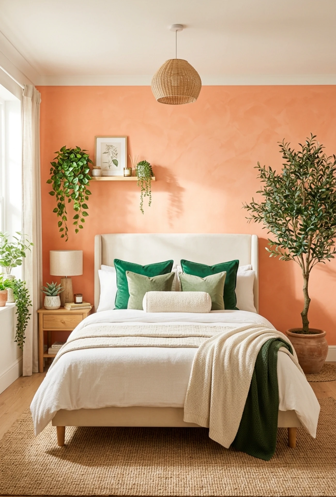 Display Faux Greenery