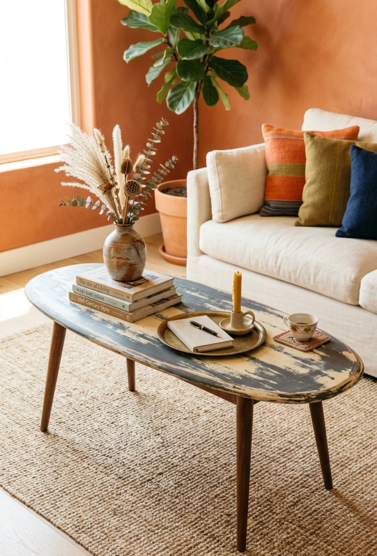Distressed Vintage Wood Look