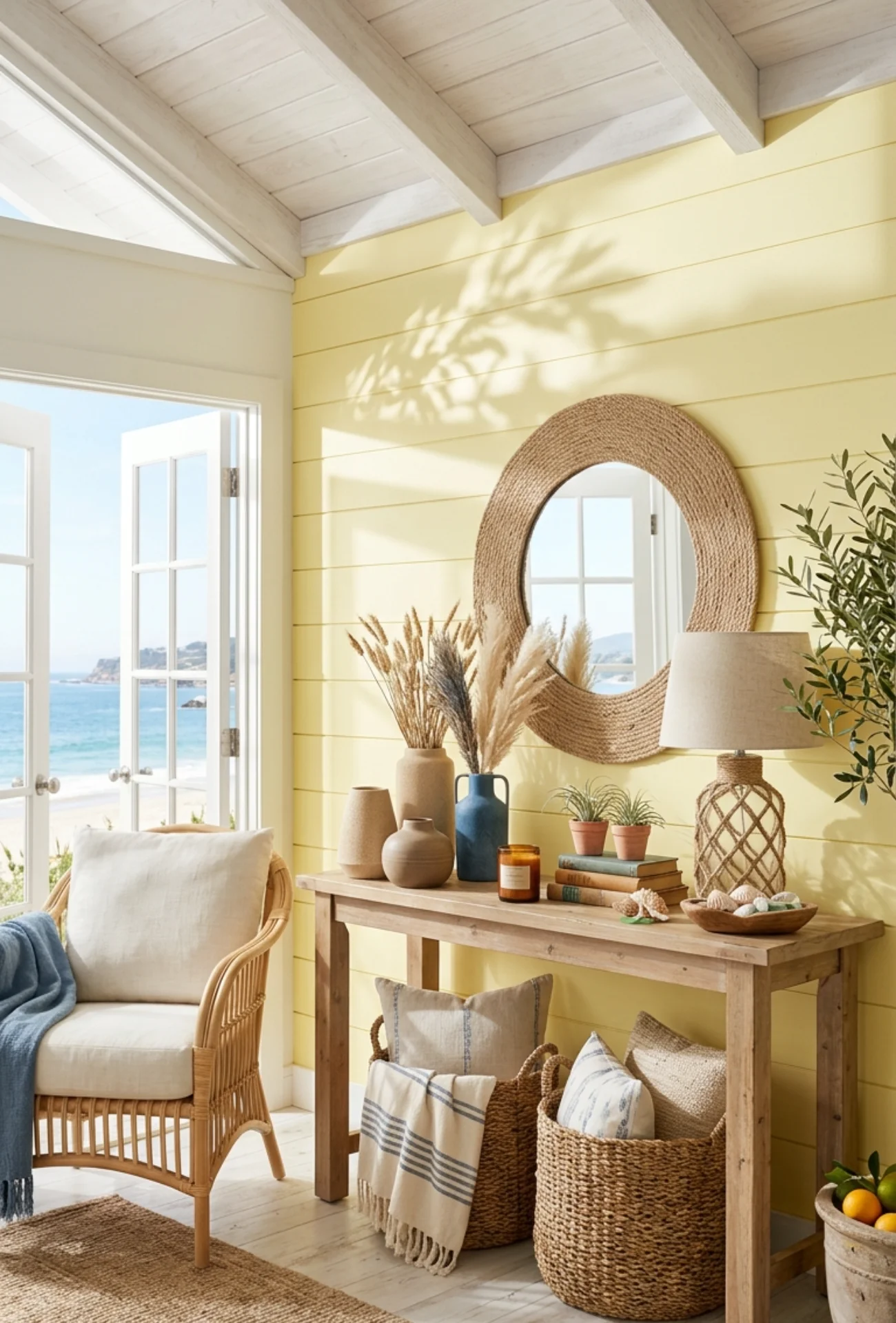 Earth Tone Coastal Decor Accents